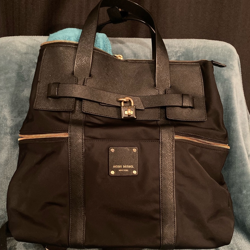 Henri Bendel Large Jet Setter Convertible Backpack